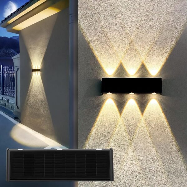Aluminum Alloy Solar Wall Light